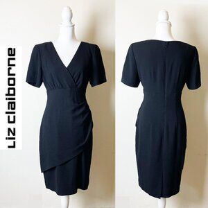 Vintage Liz Claiborne Black Dress | Size 6